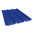 Beiser Environnement - Tôle nervurée 45-333-1000, 60/100ème, bleu ardoise, 4,5 m