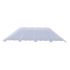 Beiser Environnement - Tôle nervurée 25-267-1070, polycarbonate transparent bardage, 2 m