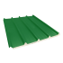 Beiser Environnement - Tôle nervurée 33-250-1000 isolée économique 40 mm, vert reseda RAL6011, 7,5 m