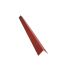 Beiser Environnement - Angle de bardage 150/150, brun rouge RAL8012