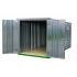 Conteneur de stockage en kit galvanisé 4m80 x 2m06