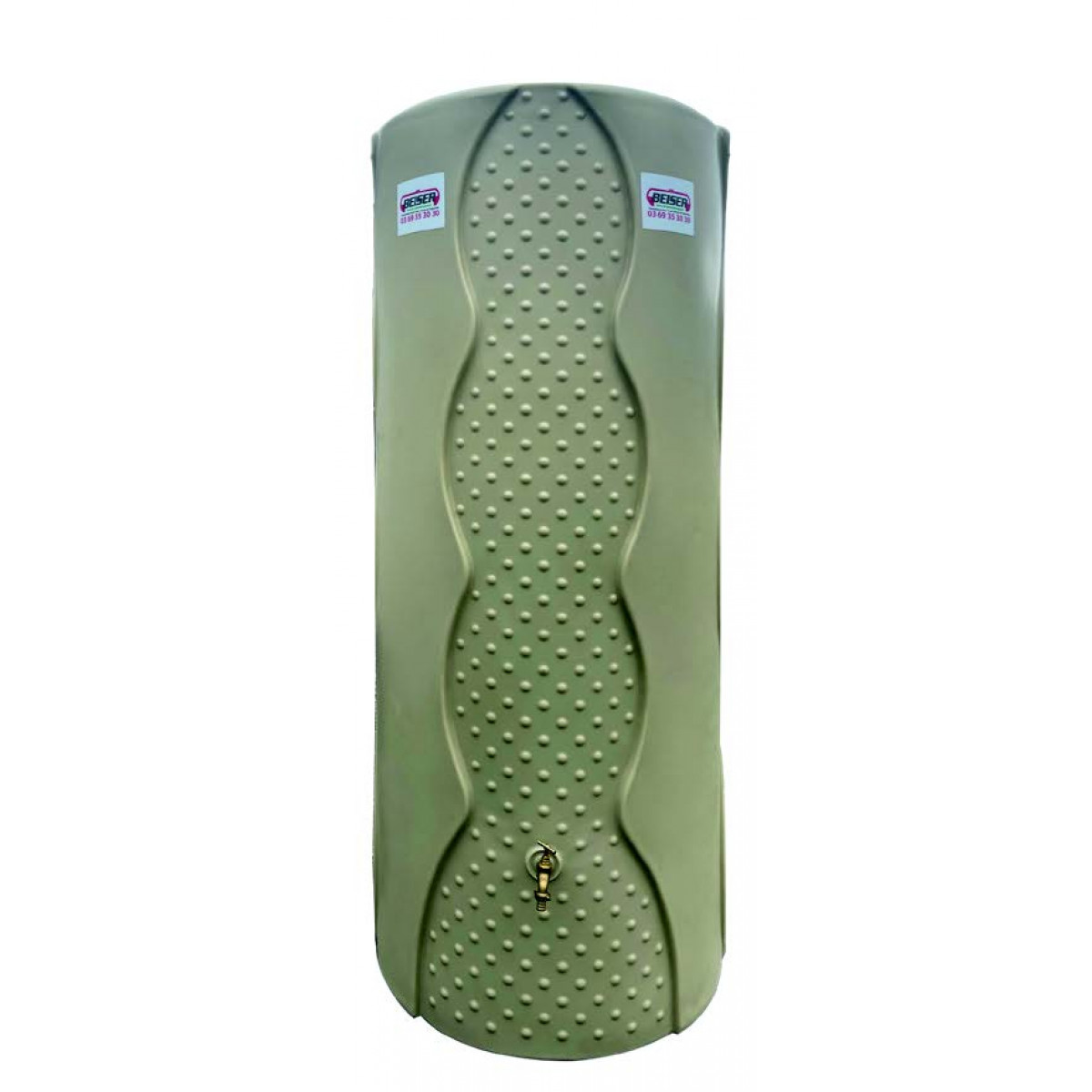 Récupérateur d'eau de pluie Niagara 1000L crème