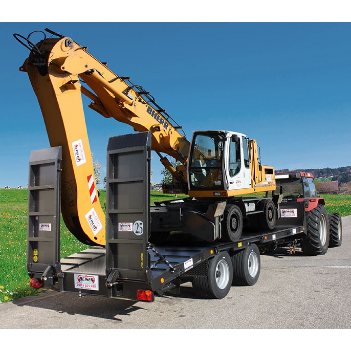 beiser environnement remorque porte engins leader de la vente de materiel agricole