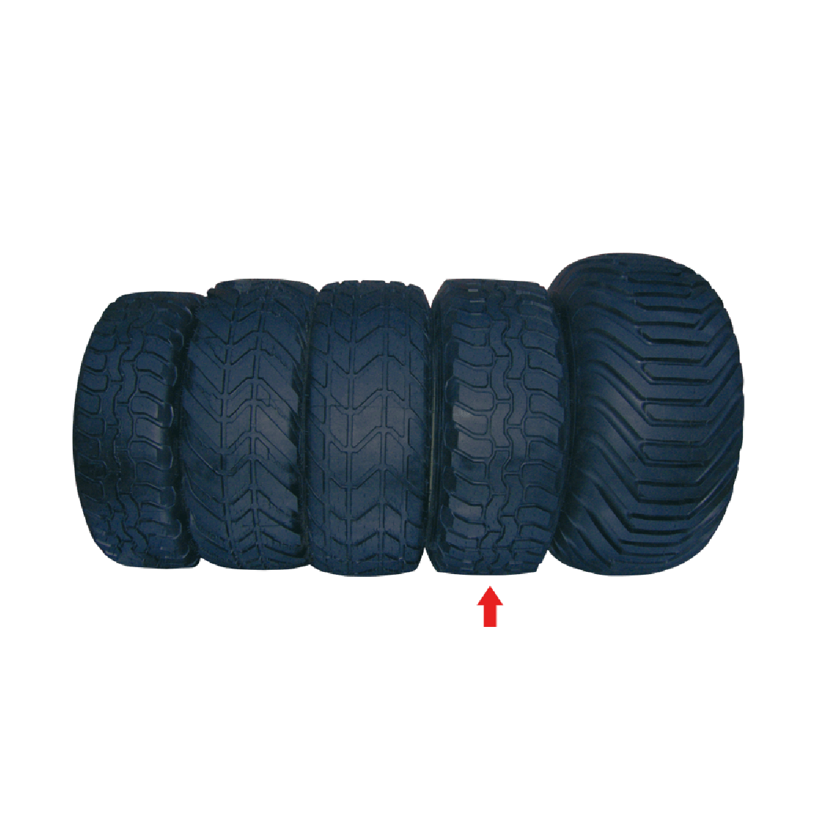 SERIE DE ROUES POUR 7455.22/29 4X - 7455.2266 - COMBISTEEL