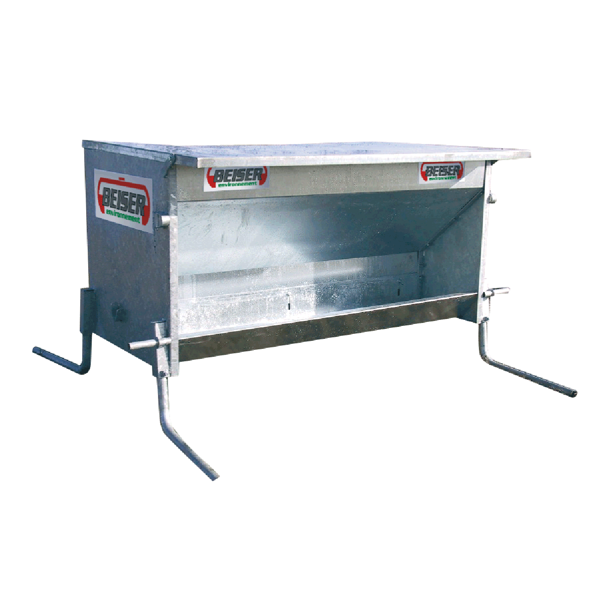 Nourrisseur gros bovins galvanisé 1050 L Nourrisseurs Alimentation