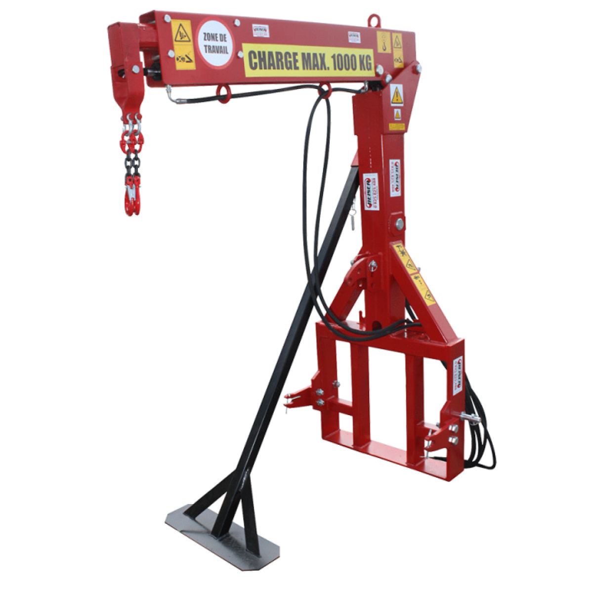 Appareil de levage pour sacs jusqu'à 1000 kg Lève sac Manutention Levage Tirage Outillage