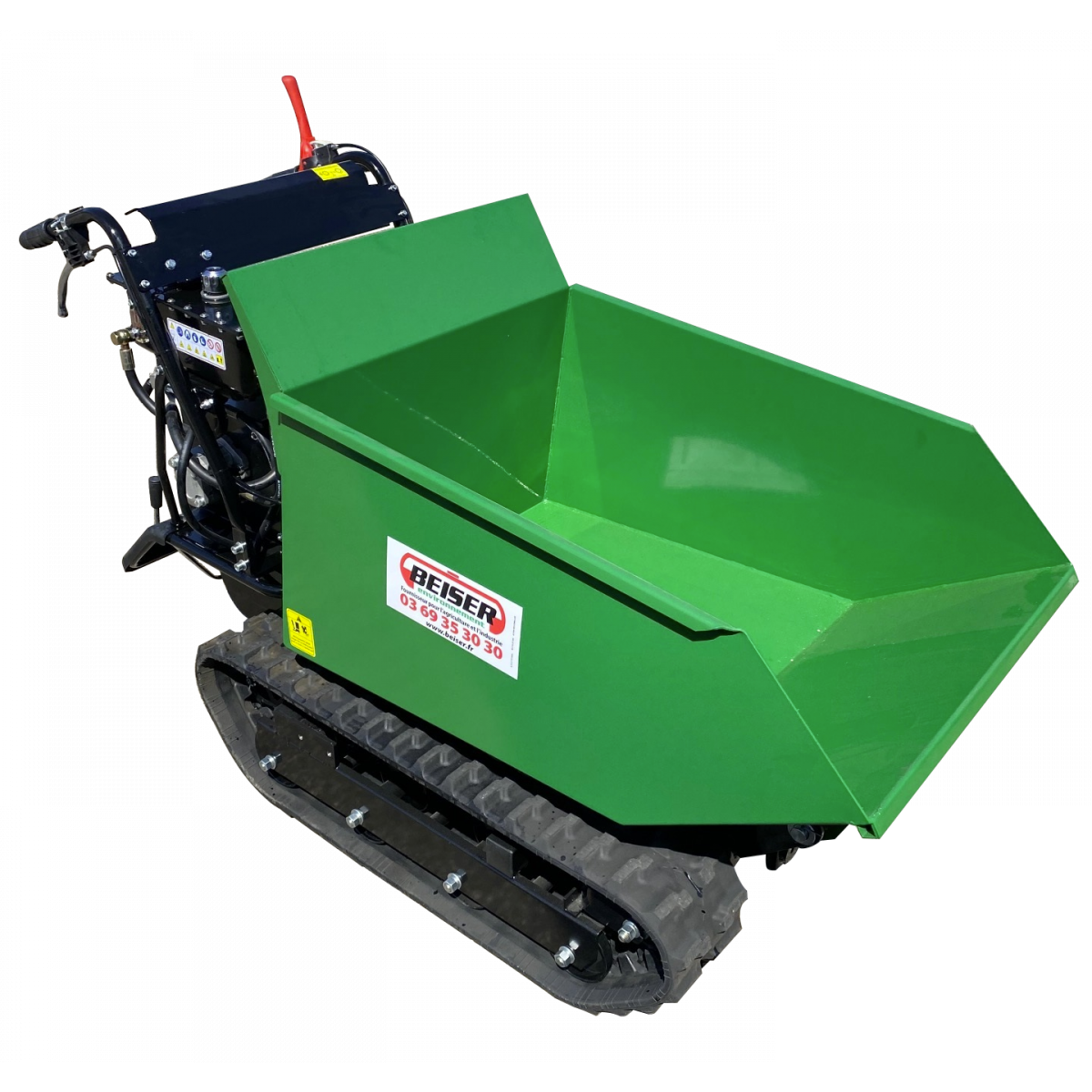 Mini-dumper à Déchargement Frontal - NTR 450 - NIBBI - Sur Chenilles