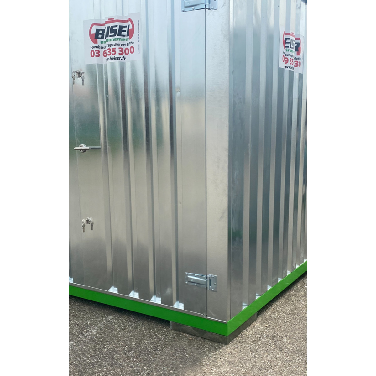 Dalle de calage 40x40x5 avec percage - Beiser Environnement