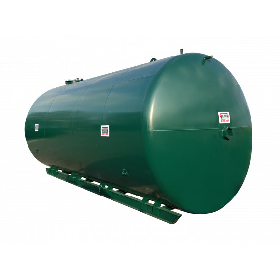 Citerne acier double paroi fioul pose aérienne 60000L - Ø3000mm  