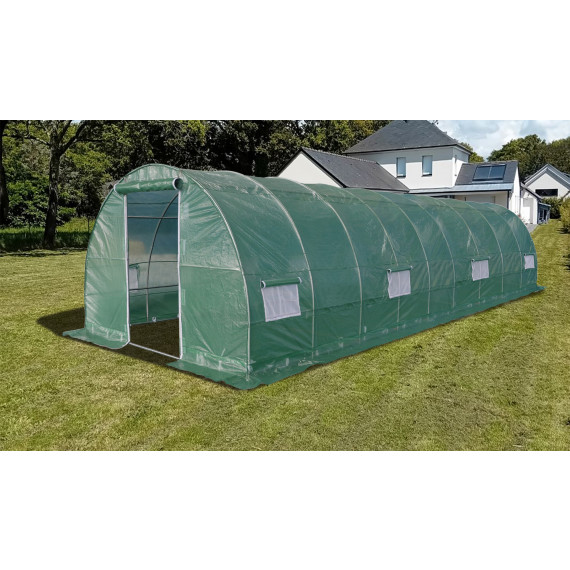 Serre de jardin 3x3x2m, bâche 150gr/m²  