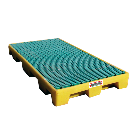 Plate forme de rétention carrée pour batterie (115 x 1245 x 1245 mm)  