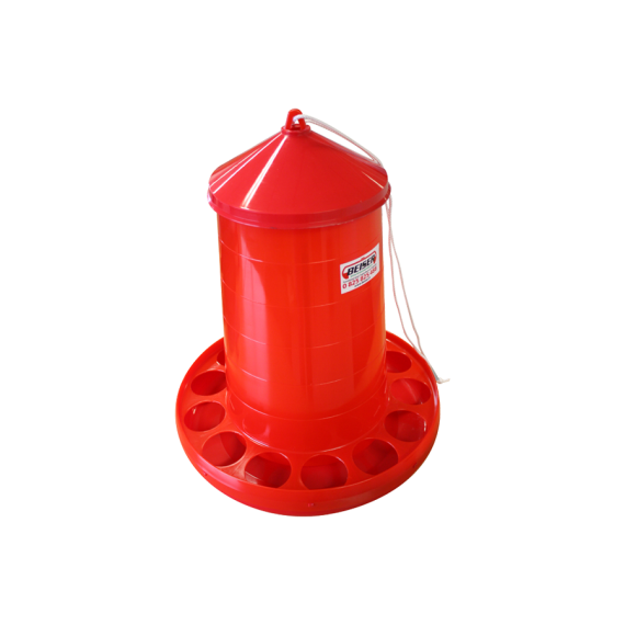 Lot De 2 Mangeoires Suspendues Pour Volaille – Grande Capacité, Plastique Robuste, Faciles à Nettoyer – Idéal Poules, Canards, Chèvres