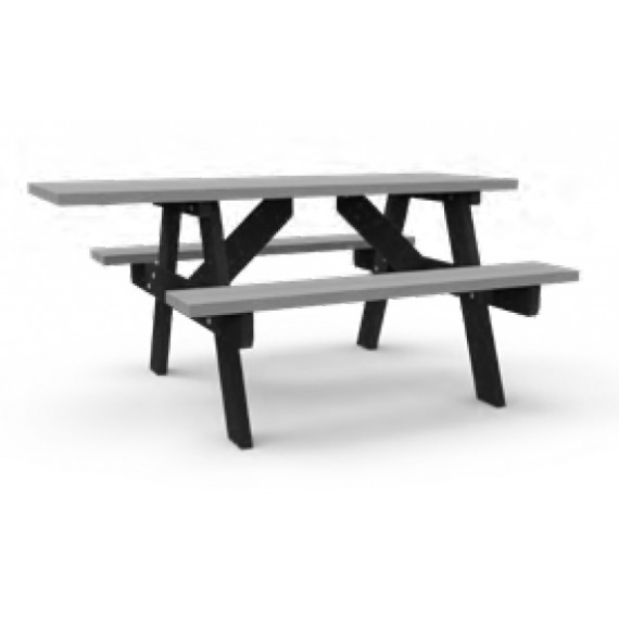 TABLE DE PIQUE-NIQUE PMR 1800x1360x845 mm  