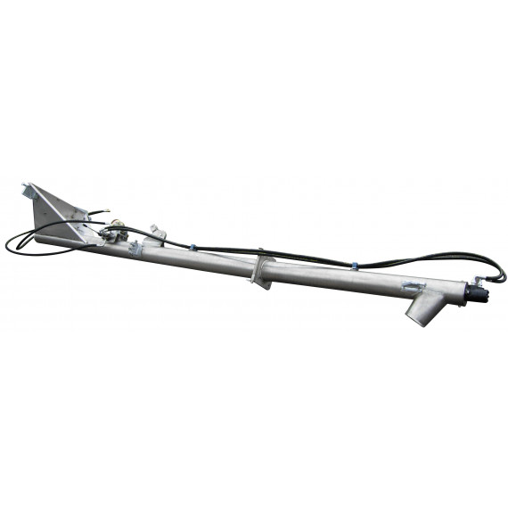 Vis à grain inox hydraulique Ø 250, 4 m  