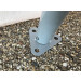 Abri pour chevaux Platine pour fixation sur béton