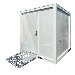 Blocs sanitaires, module WC + LAVABO, RAL 9002 accès mobilité réduite