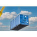 Conteneur maritime 1er voyage 10 pieds