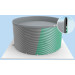 Couvercle flottant pour cuve à lisier hors-sol vue 3D