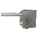 Filtre récupérateur d’eau de pluie galvanisé pour citerne ø entrée 100 mm avec un tuyau