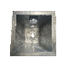 Filtre récupérateur d’eau de pluie galvanisé pour citerne ø entrée 100 mm sans le filtre