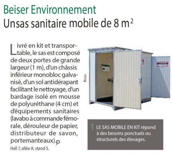 SAS Préventif en kit mobile 8m3